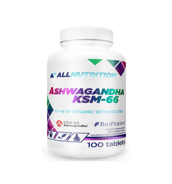 ASHWAGANDHA KSM-66 100 KAPSELN
